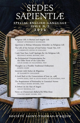 Sedes SapientiÆ: Special English-Language issue... 1990685978 Book Cover