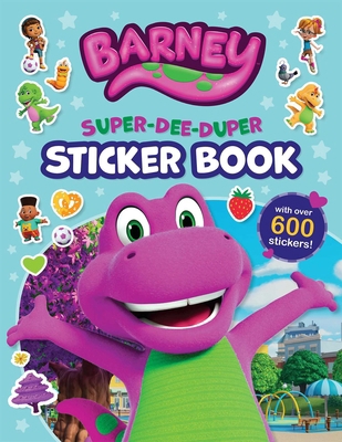 Barney: Super-Dee-Duper Sticker Book 1640365524 Book Cover