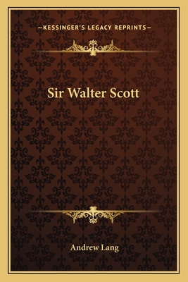 Sir Walter Scott 116263944X Book Cover