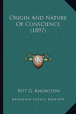 Origin And Nature Of Conscience (1897) 1166161900 Book Cover