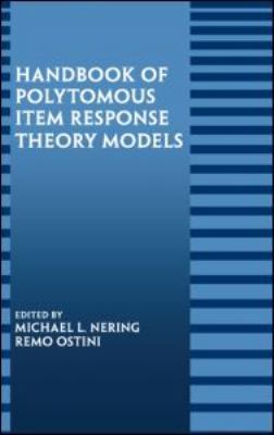 Handbook of Polytomous Item Response Theory Models 0805859926 Book Cover