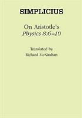 On Aristotle's "physics 8.6-10" 0801437873 Book Cover