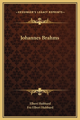 Johannes Brahms 1169189512 Book Cover