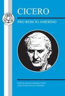 Cicero: Pro Roscio Amerino 0862921848 Book Cover