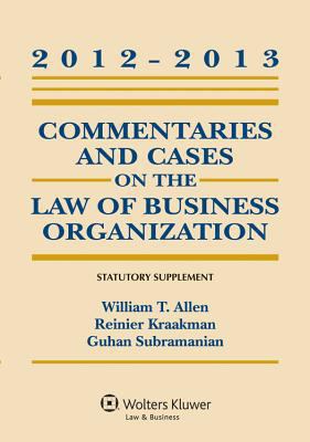 Commentaries and Cases on the Law of Business O... 1454818557 Book Cover