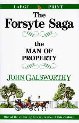 Man of Property [Large Print] 0783815042 Book Cover