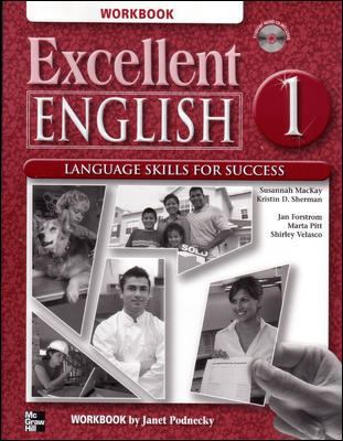 Excellent English 1 Workbook with Audio CD 0077193881 Book Cover