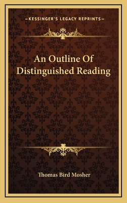 An Outline Of Distinguished Reading 1166121046 Book Cover