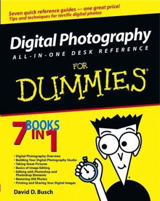 Digital Photography: All-In-One Desk Reference ... 0764518003 Book Cover