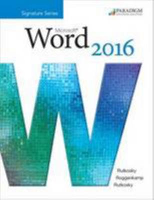 Benchmark Series: Microsoft Word 2016 Level 3: ... 0763867624 Book Cover