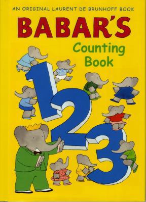 Babar's Counting Book (UK Edition) 1419703765 Book Cover