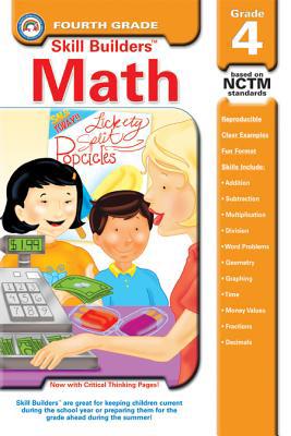 Math, Grade 4 (Skill Builders™) 1932210032 Book Cover
