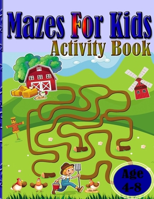 Maze for kids: Creative maze puzzle for kids B08VBS41T8 Book Cover