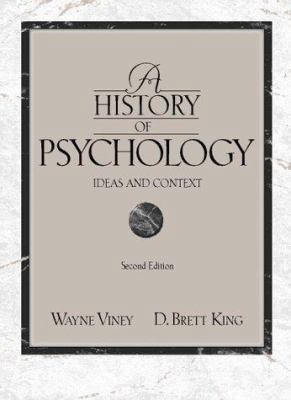 History of Psychology: Ideas and Context 0205268579 Book Cover