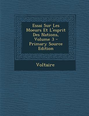 Essai Sur Les Moeurs Et L'Esprit Des Nations, V... [French] 1293093270 Book Cover