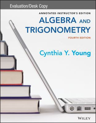 ALGEBRA AND TRIGONOMETRY 4TH., INSTRUCTOR'S ED. 1119273463 Book Cover