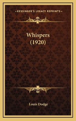 Whispers (1920) 1164310836 Book Cover