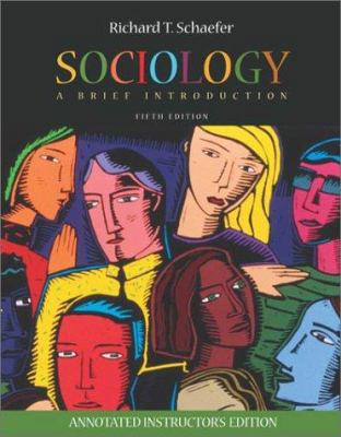 Sociology: A Brief Introduction 0072824166 Book Cover