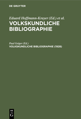 1928 [German] 3112433793 Book Cover