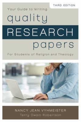 Your Guide to Writing Quality Research Papers: ... 0310514029 Book Cover