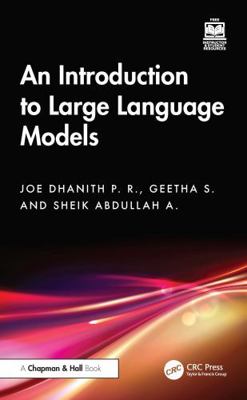 An Introduction to Large Language Models 104108627X Book Cover