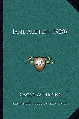 Jane Austen (1920) 1164021494 Book Cover