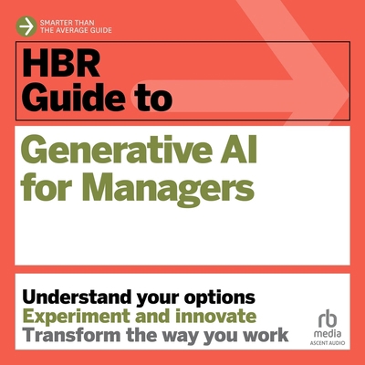 HBR Guide to Generative AI for Managers B0DR4PLCPY Book Cover