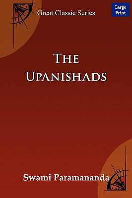 The Upanishads [Large Print] 8184568967 Book Cover