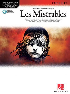 Les Miserables: Cello Play-Along (Bk/Online Aud... 1423437543 Book Cover