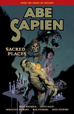 Abe Sapien Volume 5: Sacred Places 1616555157 Book Cover