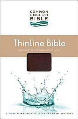 Ceb Common English Thinline Bible, Bonded Ecole... 1609260112 Book Cover