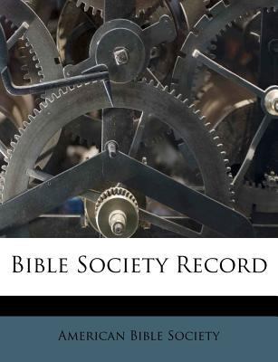 Bible Society Record 1248406788 Book Cover