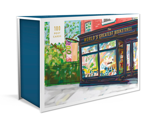 World's Greatest Bookstores: 100 Postcards Cele... 0525574395 Book Cover