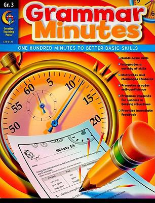 Grammar Minutes Gr. 3 B00207PGZA Book Cover