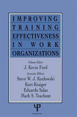 Improving Training Effectiveness in Work Organi... 1138972401 Book Cover
