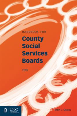 Handbook for County Social Services Boards 1560116005 Book Cover