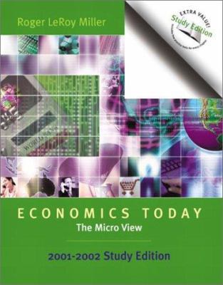 Economics Today: The Micro View, 2001-2002 Stud... 0321117549 Book Cover