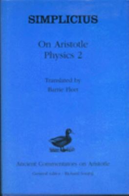 Simplicius: On Aristotle Physics 2 0715627325 Book Cover