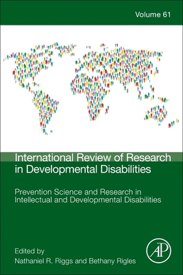 Prevention Science and Research in Intellectual... 0128245859 Book Cover