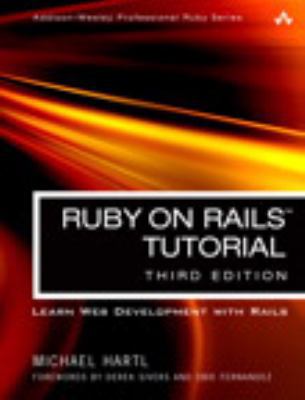 Ruby on Rails Tutorial: Learn Web Development w... 0134077709 Book Cover