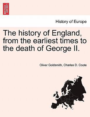 The History of England, from the Earliest Times... 1241554161 Book Cover