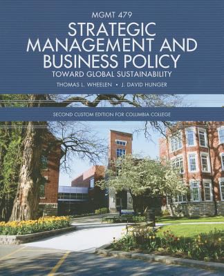 Strategic Management and Business Policy: Towar... 1256519510 Book Cover