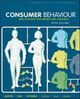 Consumer Behaviour: Implications for Marketing ... 0074716921 Book Cover