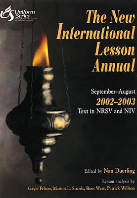 New International Lesson Annual (2002-2003) 0687098076 Book Cover