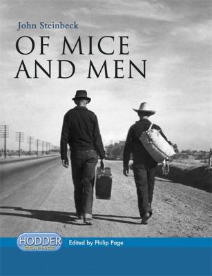 Of Mice and Men 0340928654 Book Cover