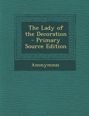 The Lady of the Decoration 1289380325 Book Cover