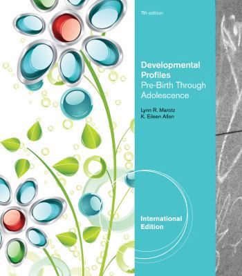 Developmental Profiles: Pre-Birth Through Adole... B01MZ7GPHQ Book Cover