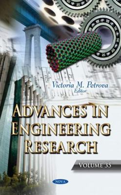 Advances in Engineering Research 1536178519 Book Cover
