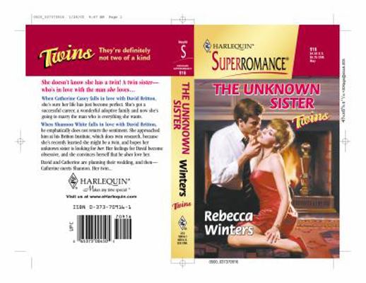 The Unknown Sister 0373709161 Book Cover