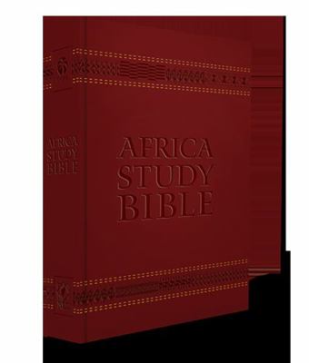 NLT Africa Study Bible (Burgundy): God's Word T... 1594526532 Book Cover